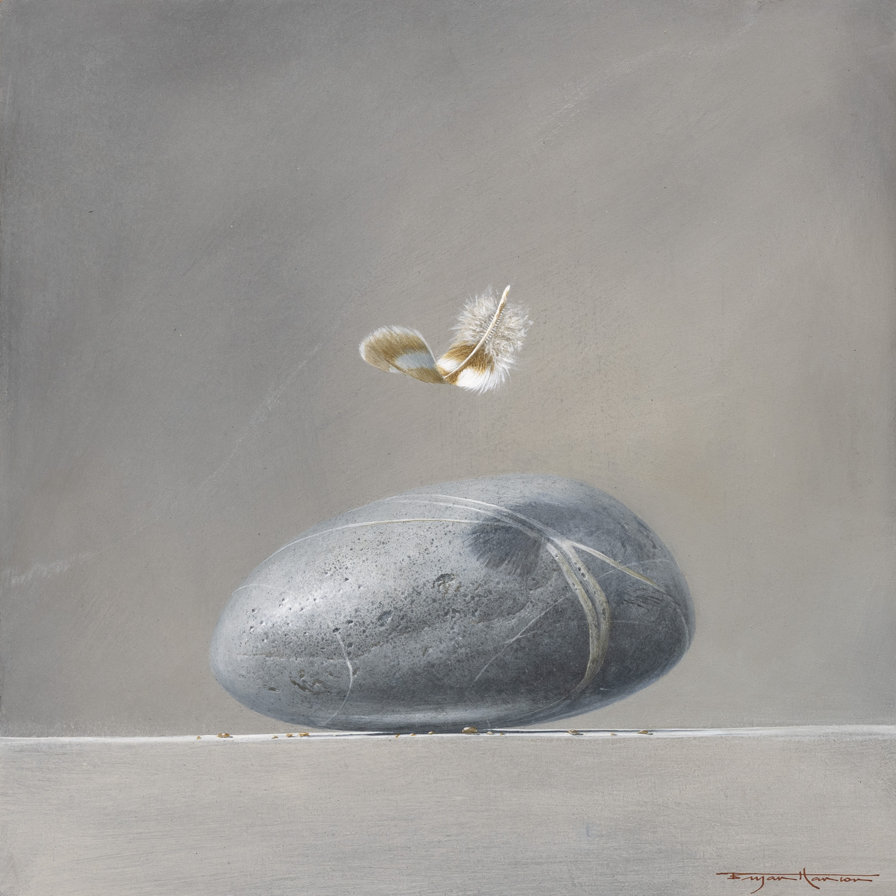 From the beach (studio study)