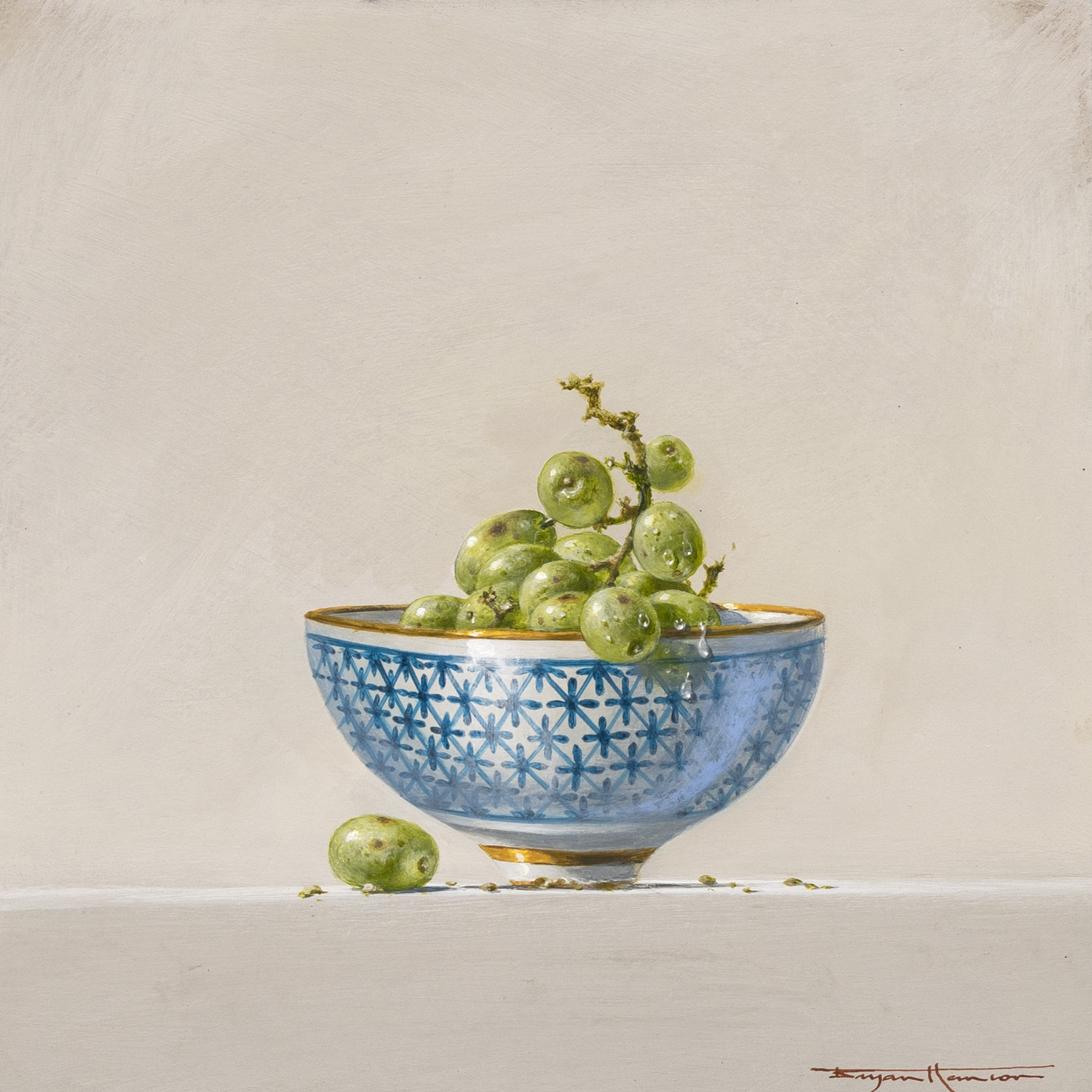 Grapes in a bowl