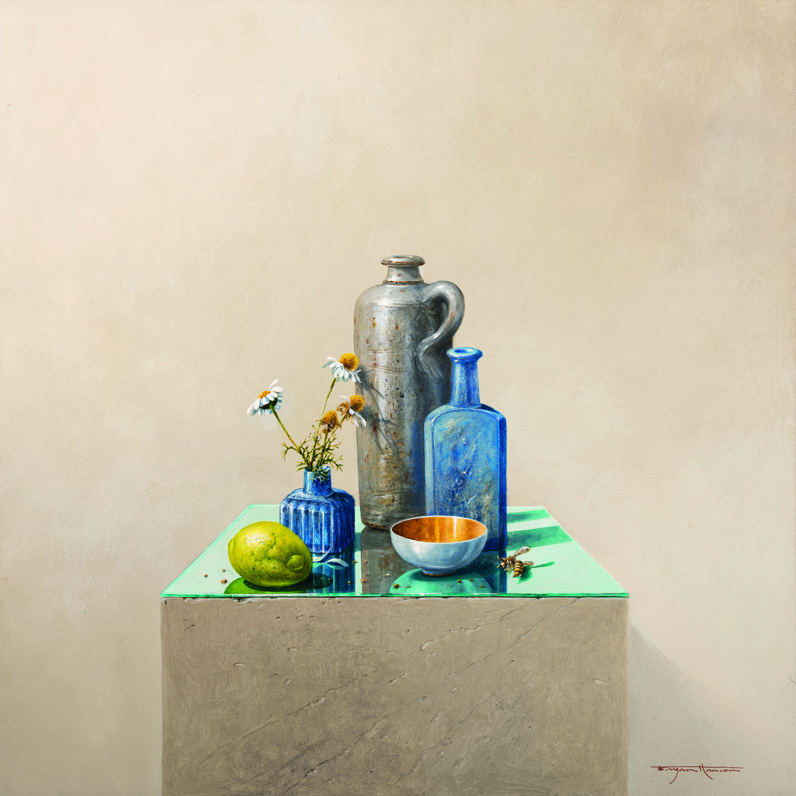Blue bottle, Hornet and Lemon